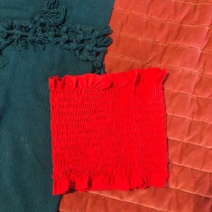 SHEIN ribbed bandeau